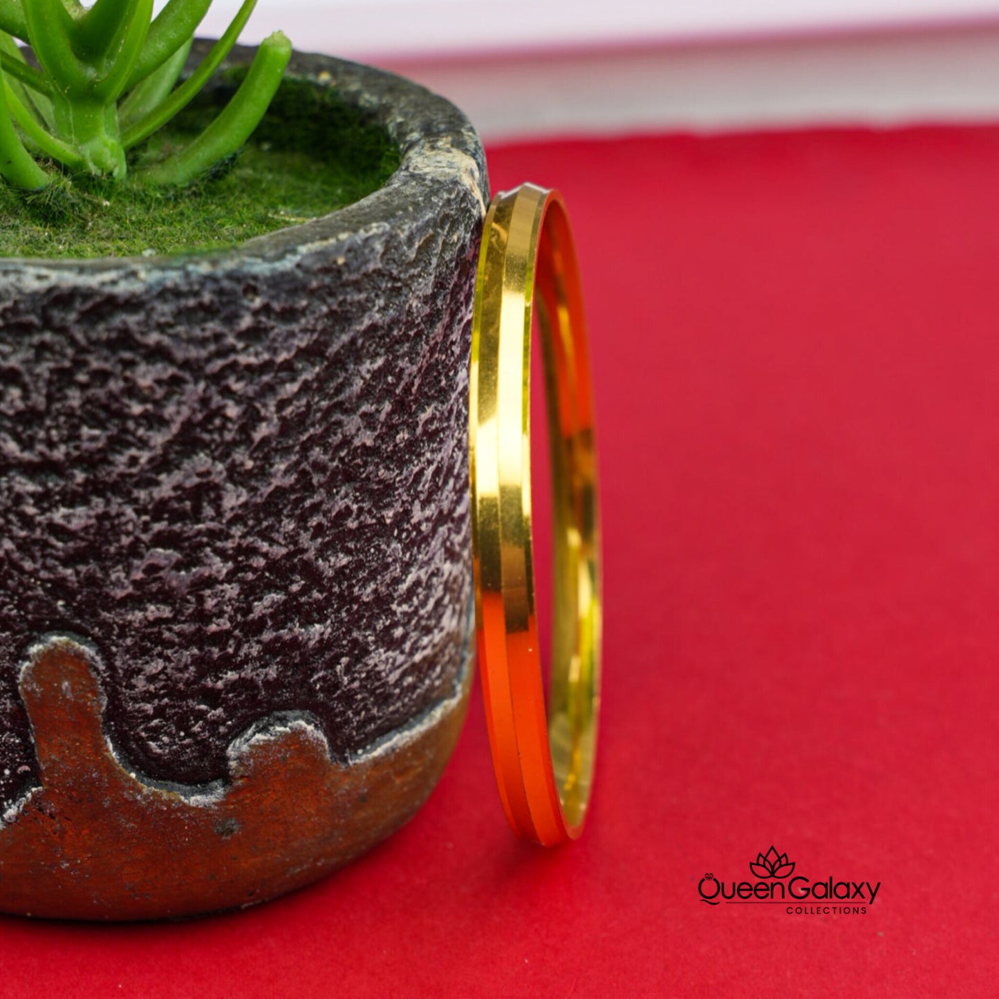 Gold Plated Gents Bangle