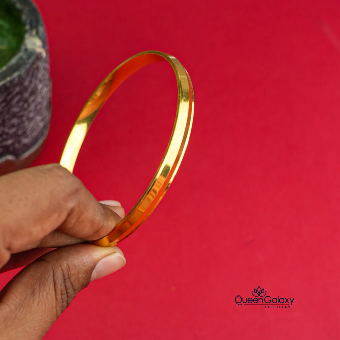 Gold Plated Gents Bangle
