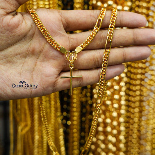 Gold Plated Chain With Pendant