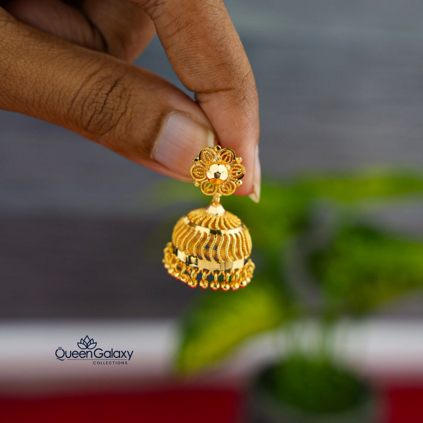 Gold Plated Jumka
