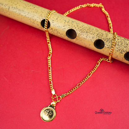 Gold Plated Chain With Pendant