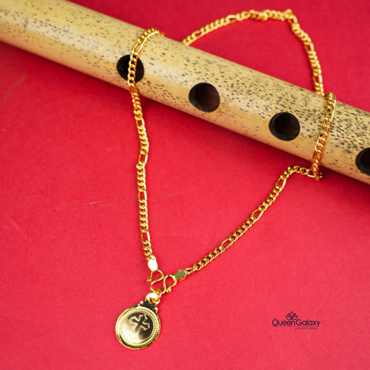 Gold Plated Chain With Pendant