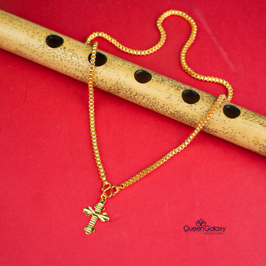 Gold Plated chain with Pendant