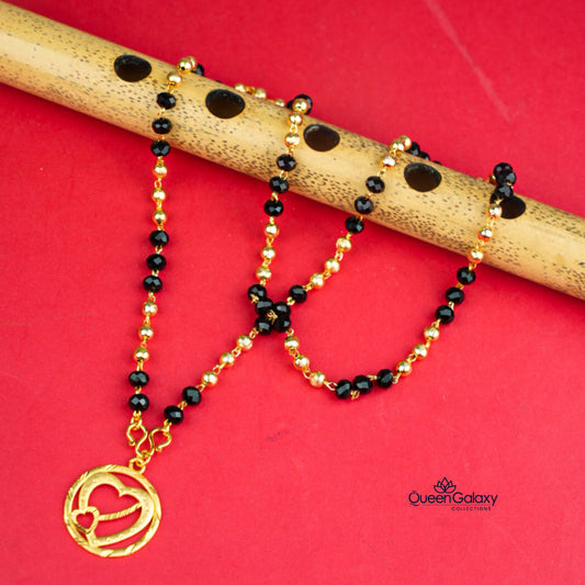 Gold Plated Karimani Chain With Pendant