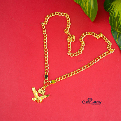 Gold Plated Chain With Pendant