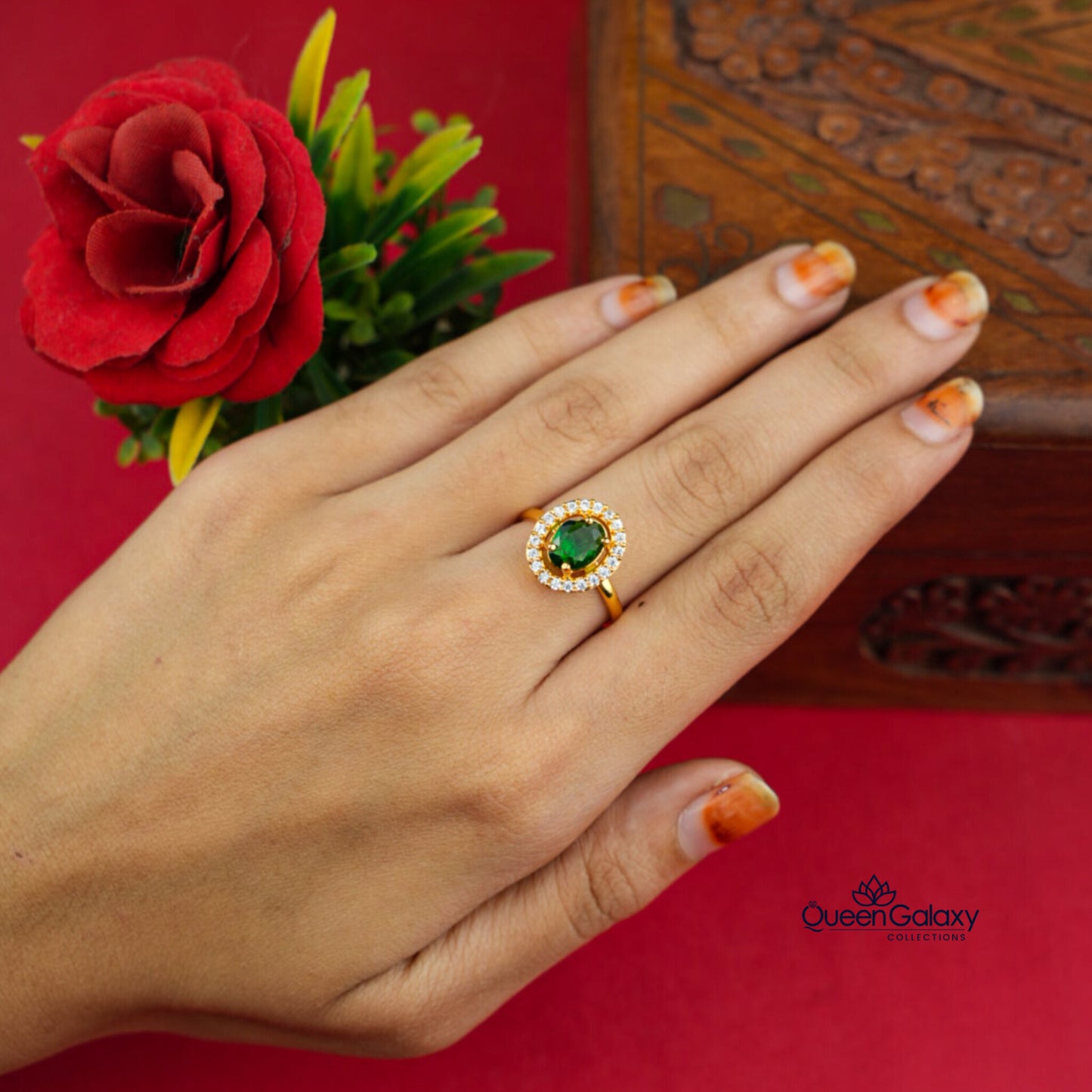 Gold Plated Soofi Ring