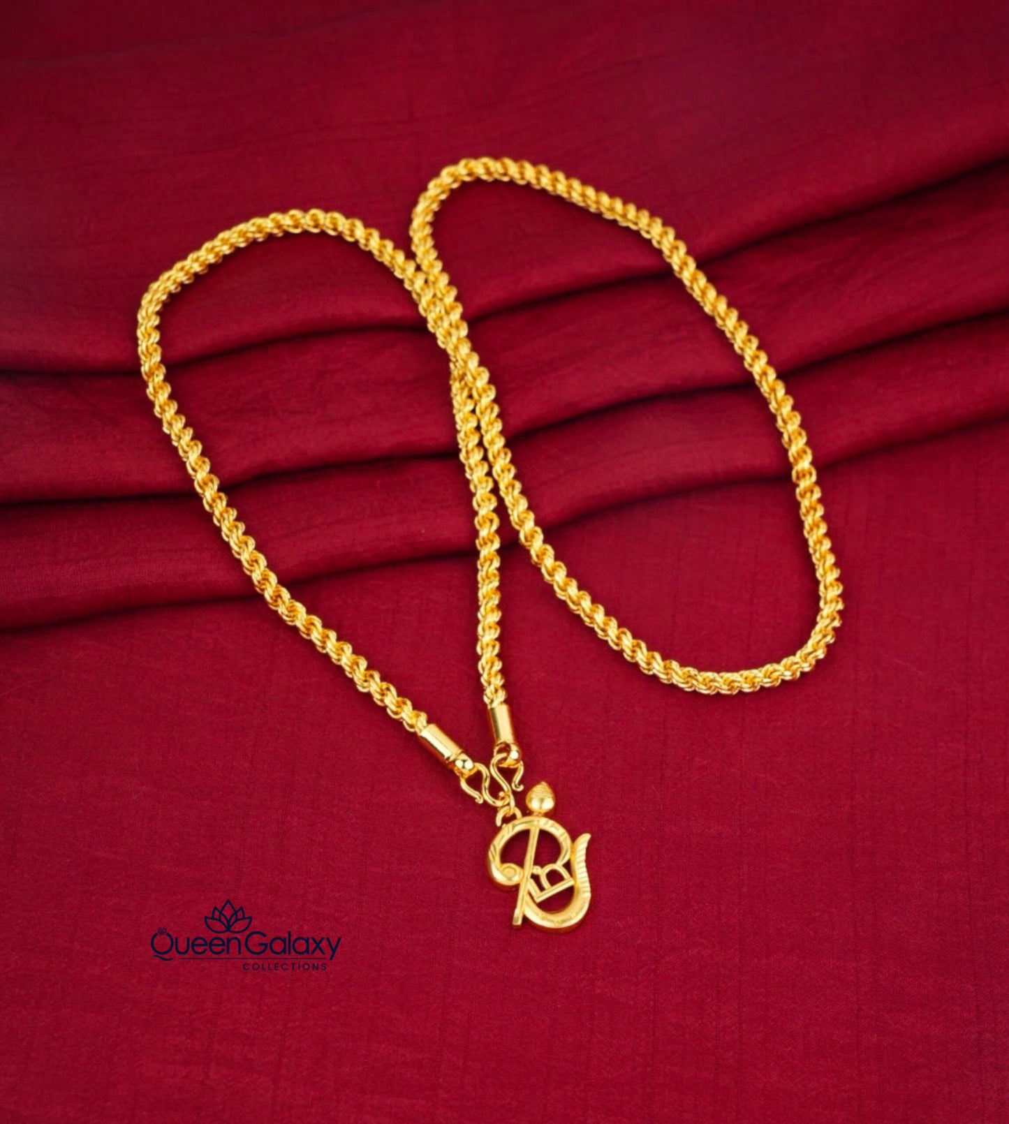 Gold Plated Chain With Pendant