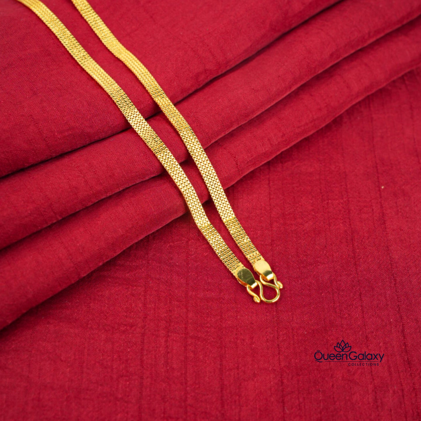 Gold Plated 4 Box Chain
