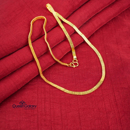 Gold Plated 3 Box Chain