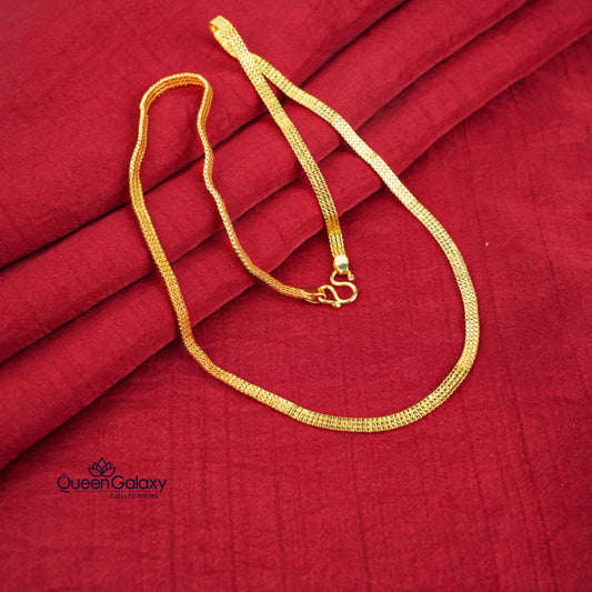 Gold Plated 3 Box Chain