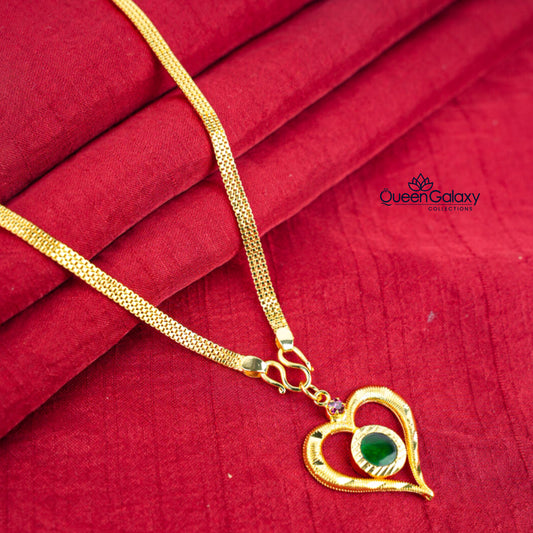 Gold Plated Chain With Pendant