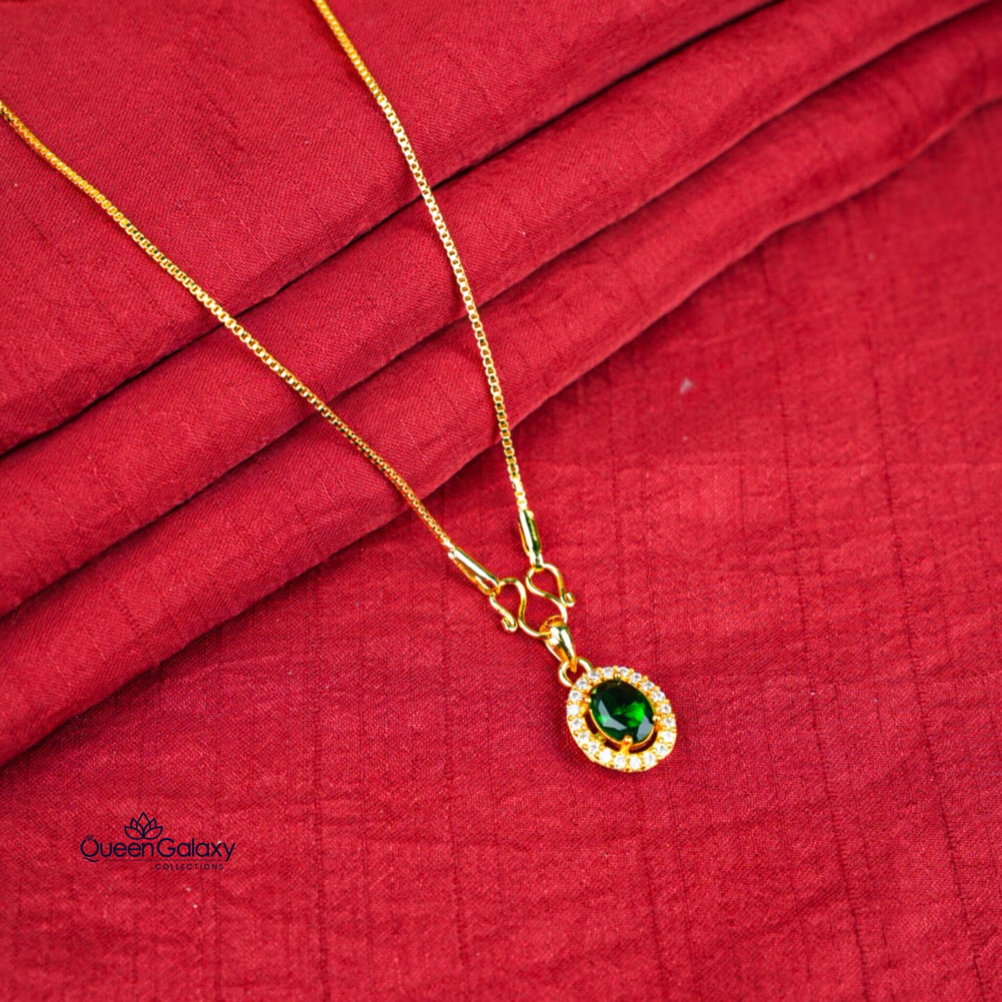 Gold Plated Chain With Pendant