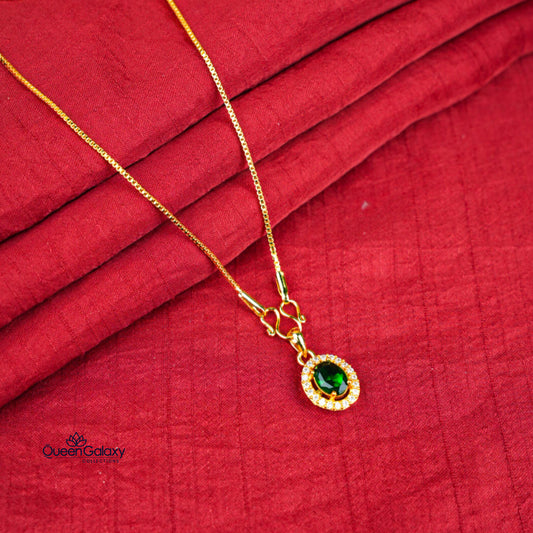 Gold Plated Chain With Pendant