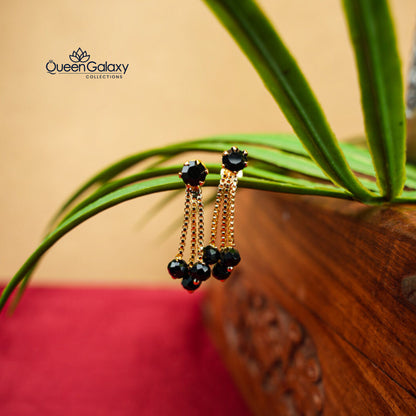 Gold Plated Drops Earring