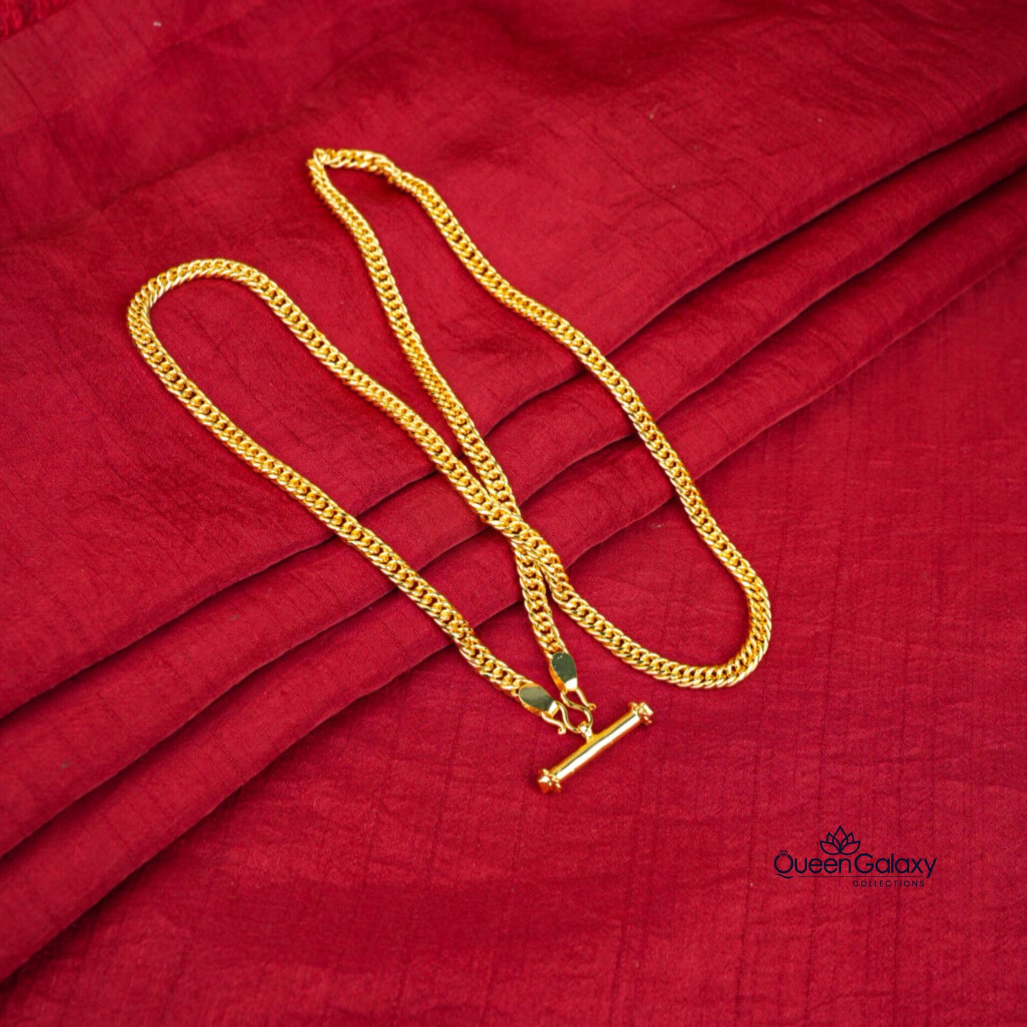 Gold Plated Chain With Pendant