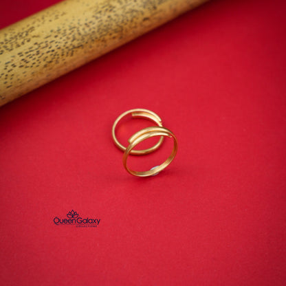 Panchaloham Adjustable Toe Ring (Minji)
