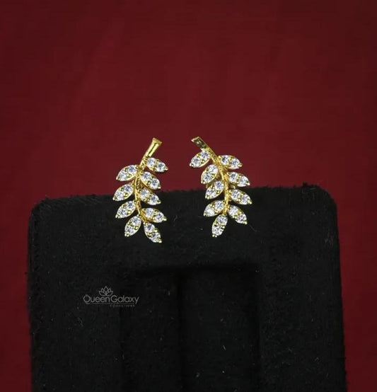 Gold Plated AD Stone Stud