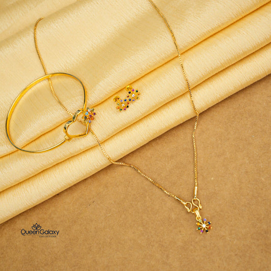 Gold Plated Combo Set
