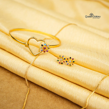 Gold Plated Combo Set