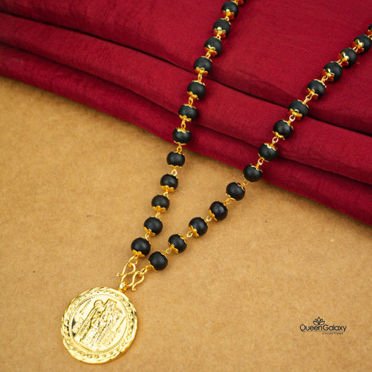 Gold Plated Karigali Chain With Pendant (7mm)