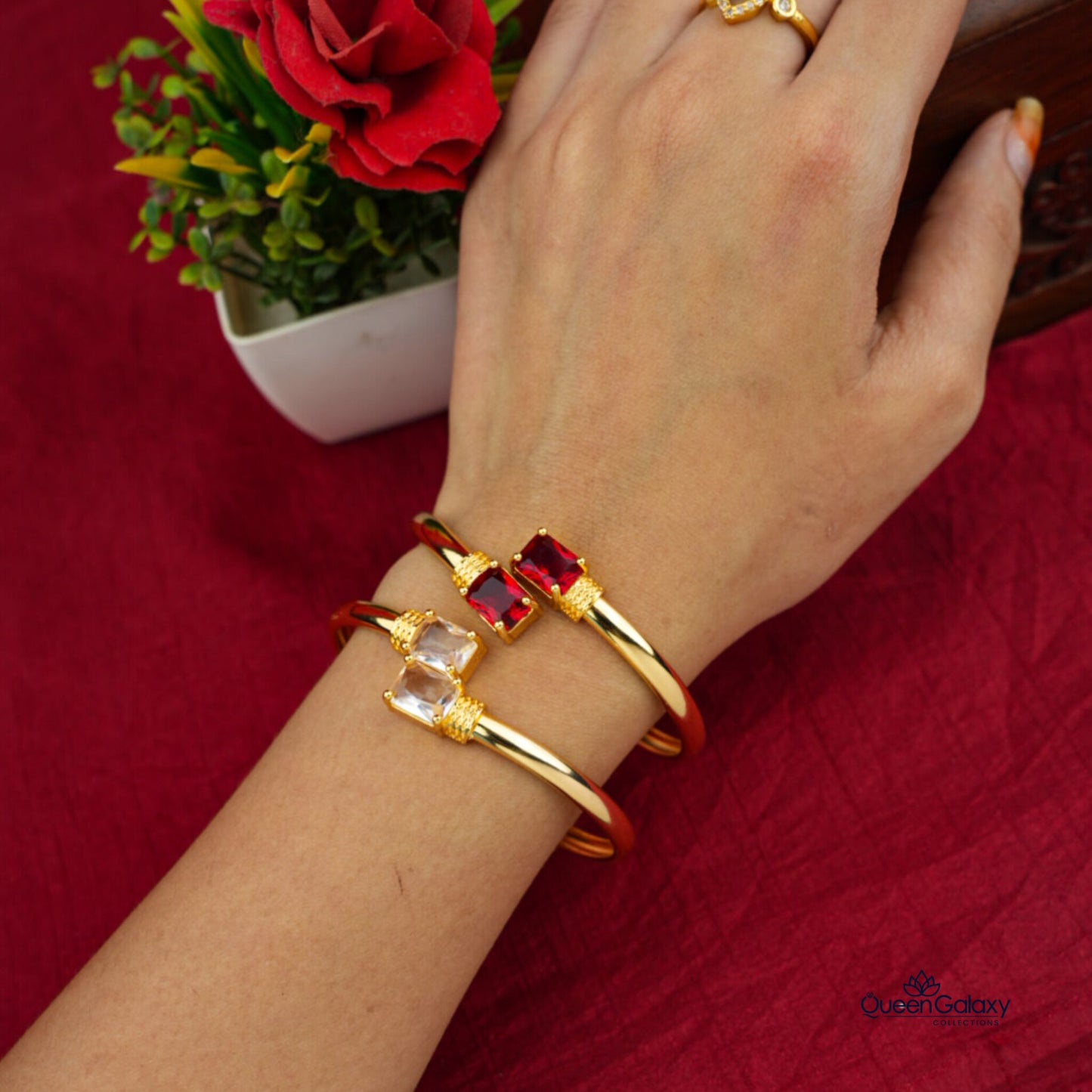 Gold Plated soofi Bangle