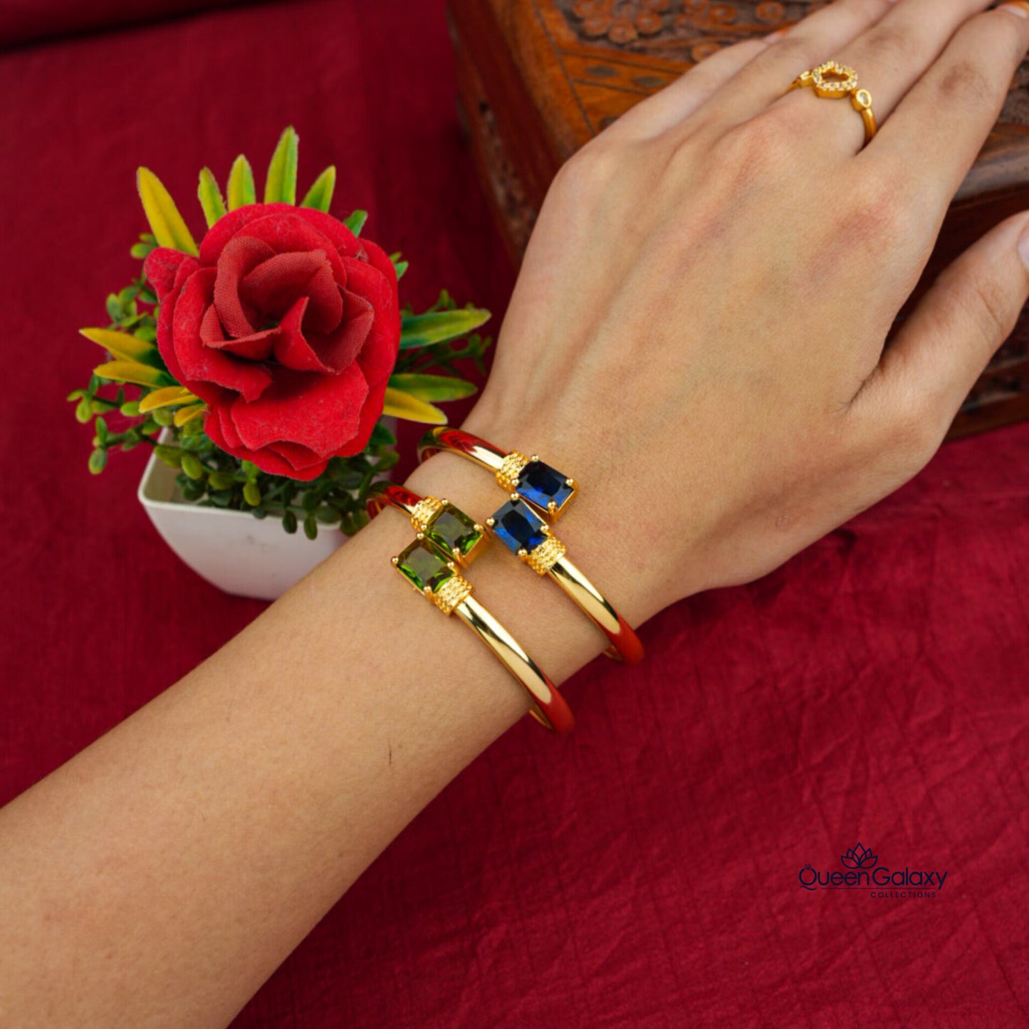 Gold Plated soofi Bangle