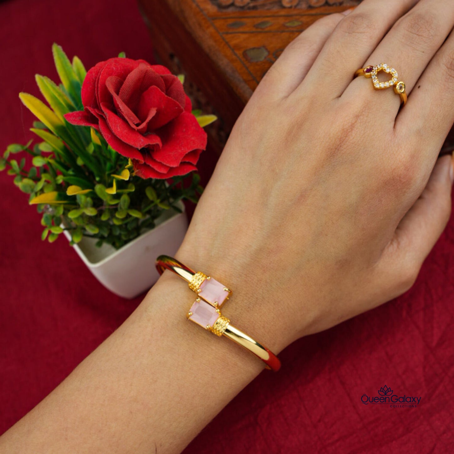Gold Plated soofi Bangle