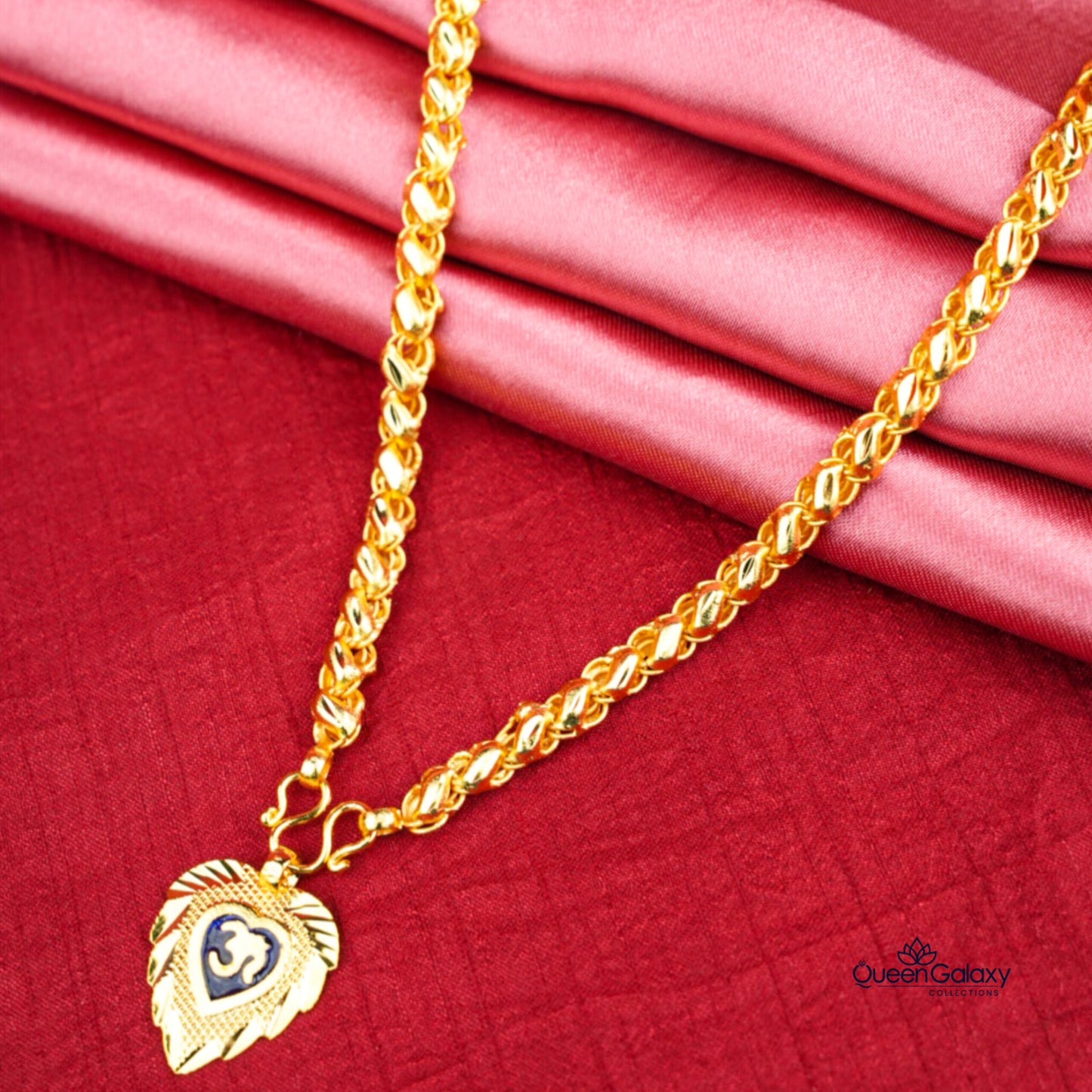 Gold Plated Chain With Thali