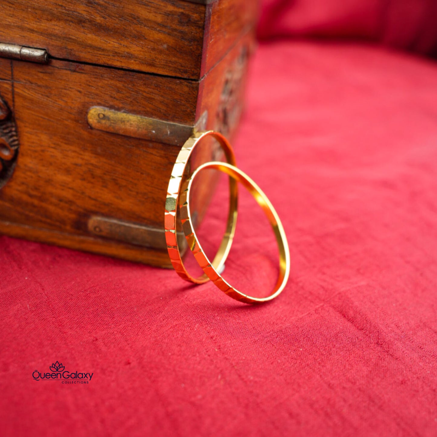 Gold Plated Baby Bangle