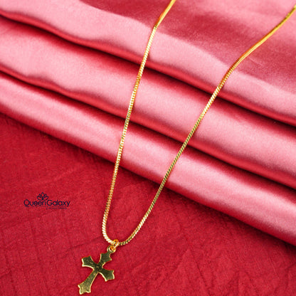 Gold Plated Chain With Pendant