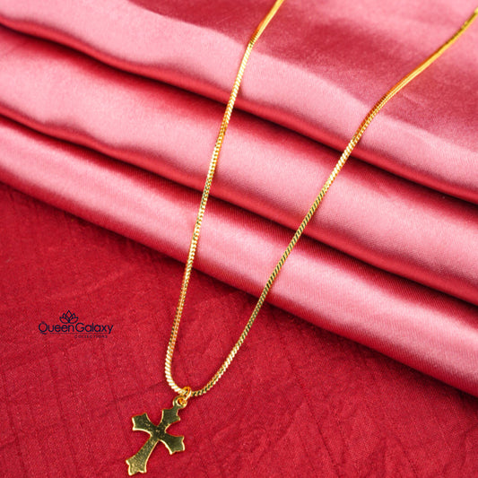 Gold Plated Chain With Pendant