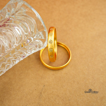 Gold Plated Baby Bangle