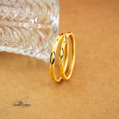 Gold Plated Baby Bangle