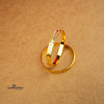 Gold Plated Baby Bangle