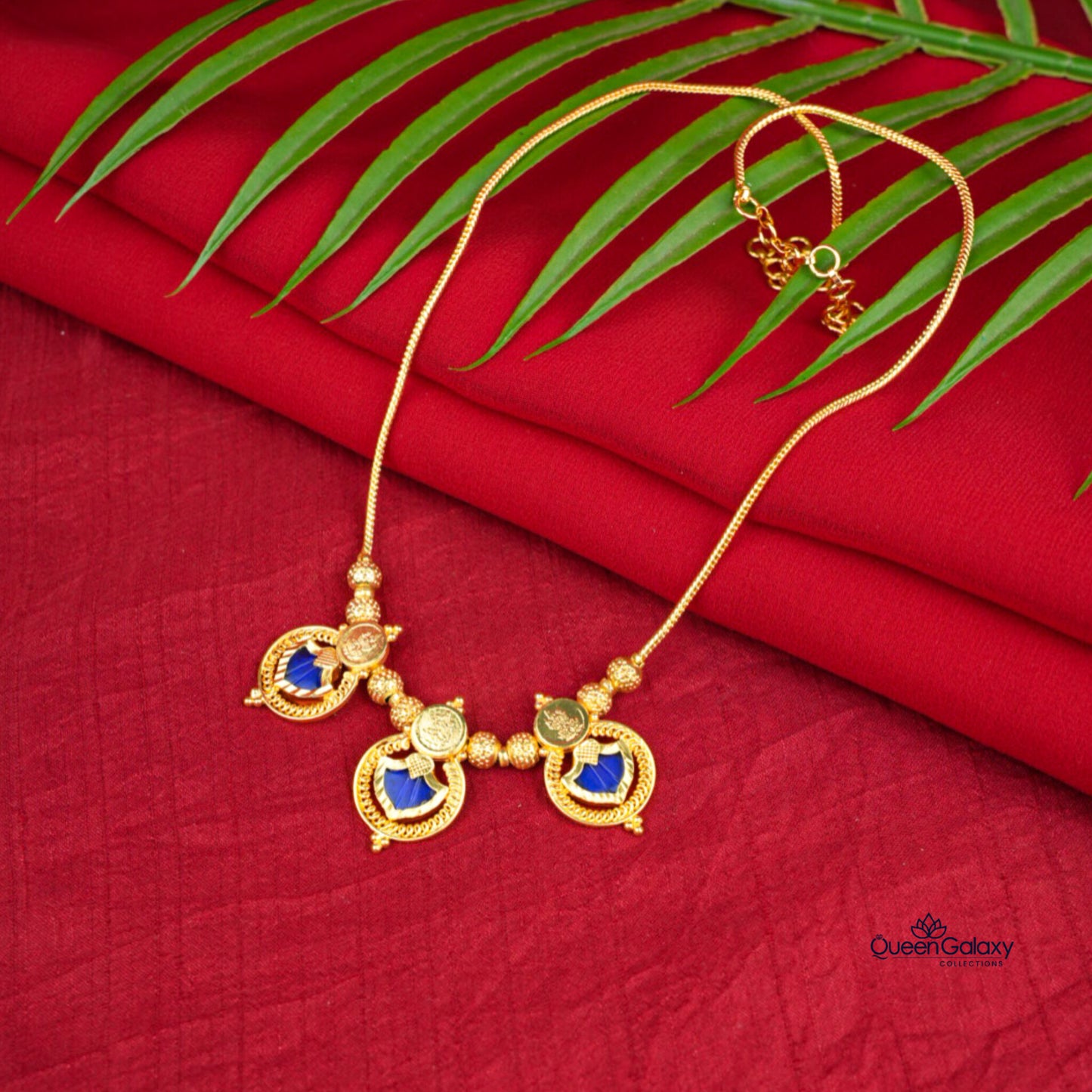 Gold plated Palakka Necklace