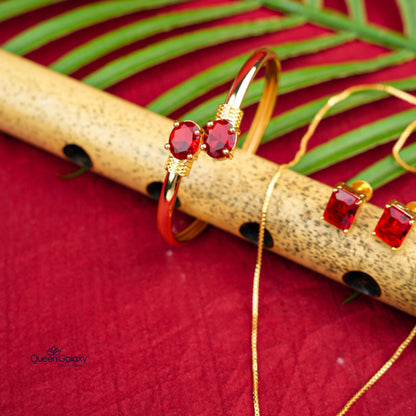 Gold plated Combo Set