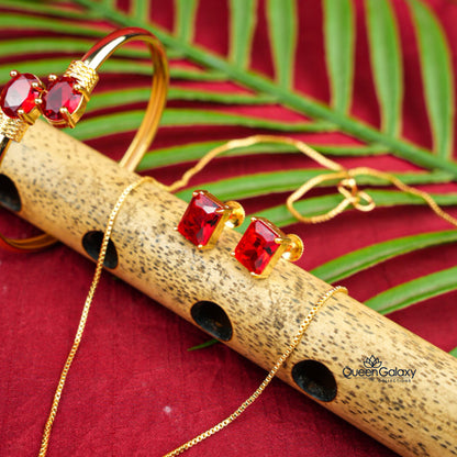 Gold plated Combo Set