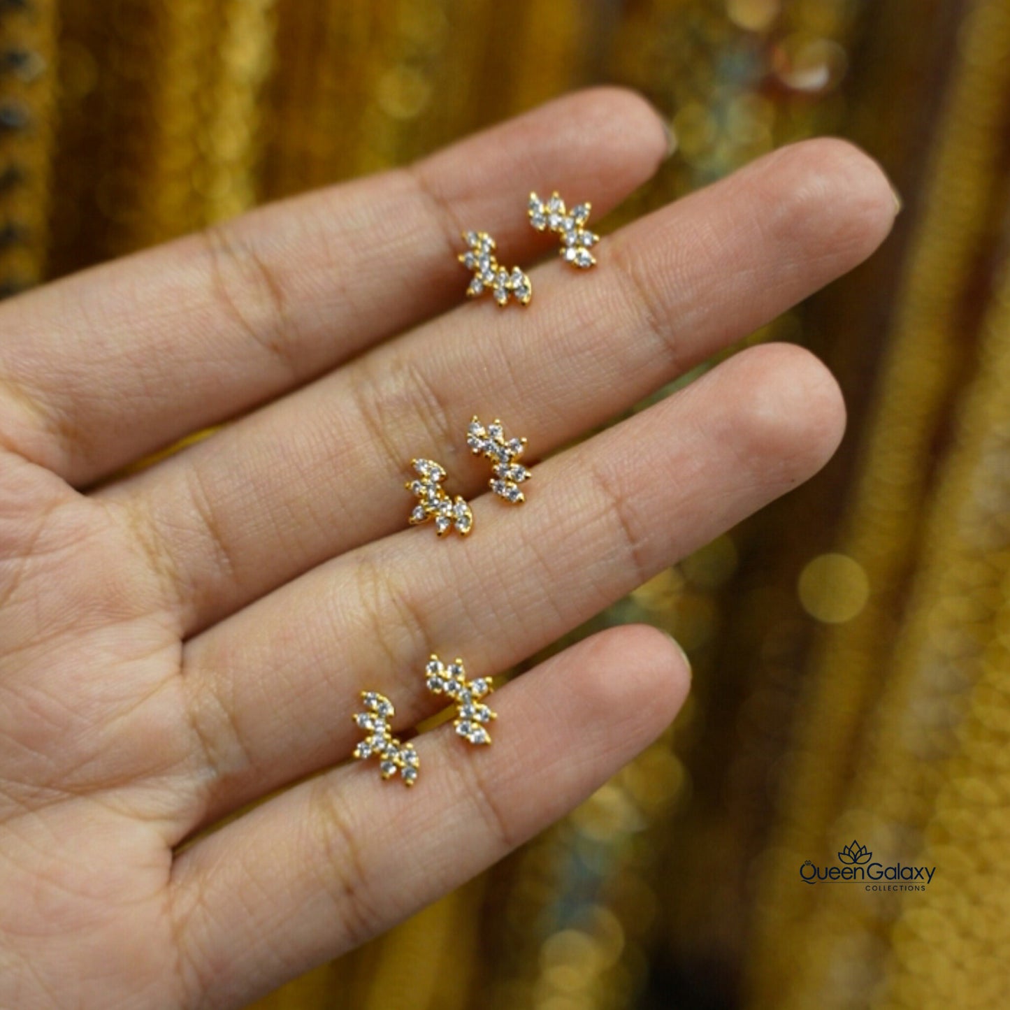Gold Plated Stud