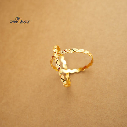 Gold Plated Baby Bangle