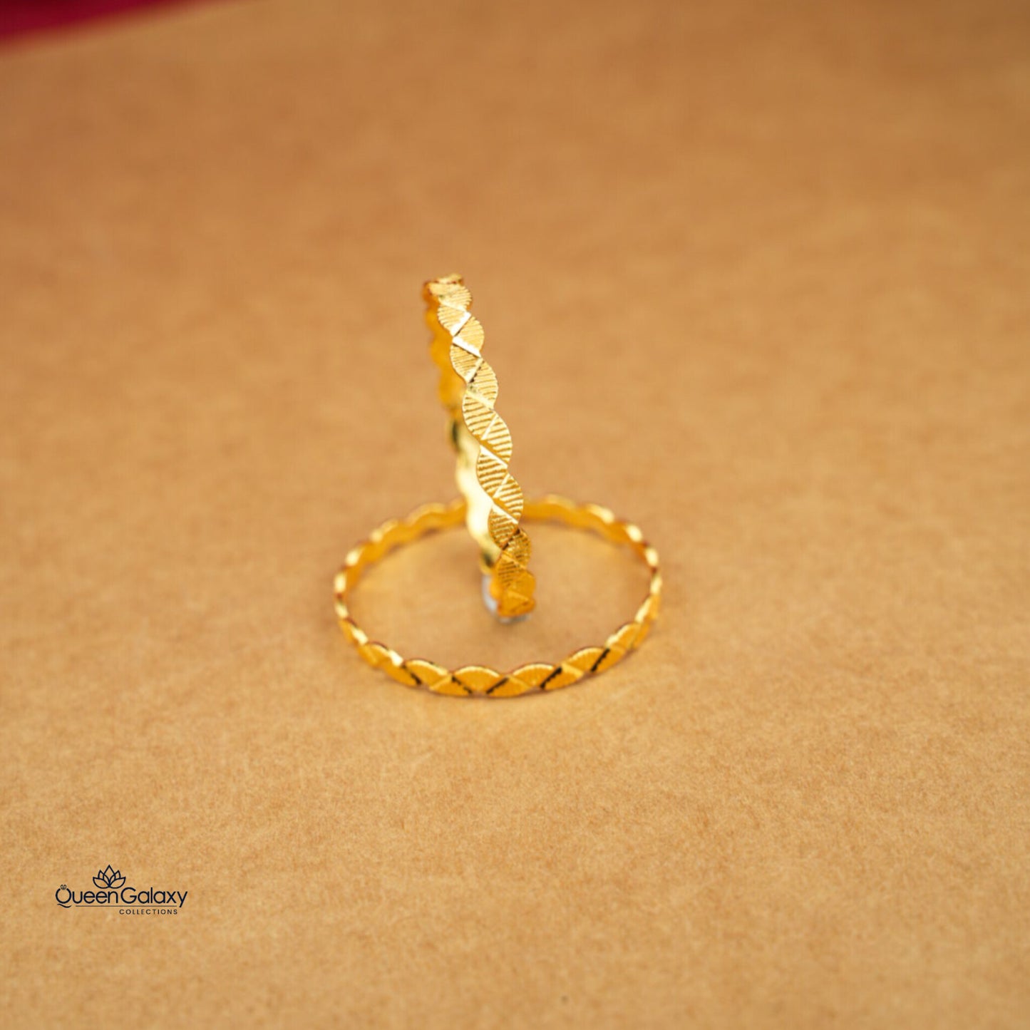 Gold Plated Baby Bangle