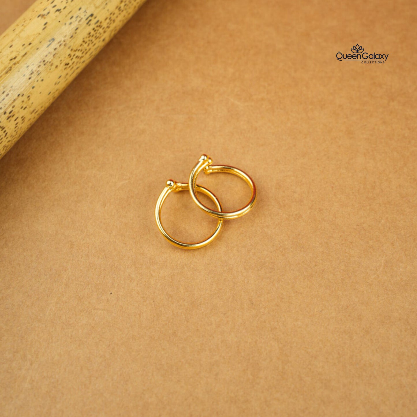 Gold Plated Adjustable Toe Ring ( Minji )