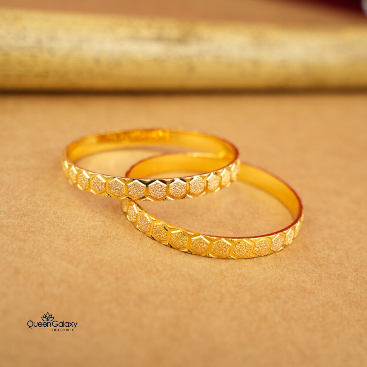 Gold Plated Baby Bangle