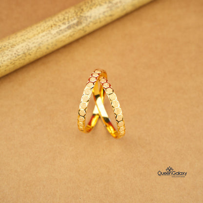 Gold Plated Baby Bangle