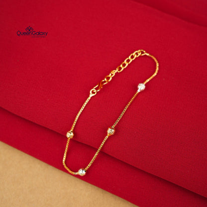 White Gold Plated Bracelet