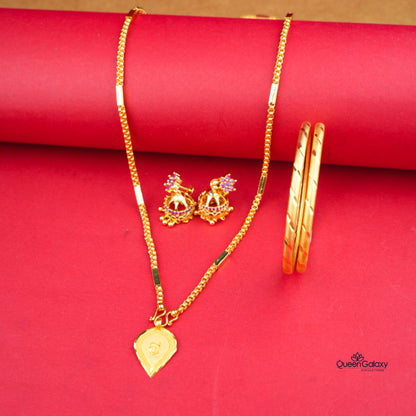 Gold Plated Combo Set