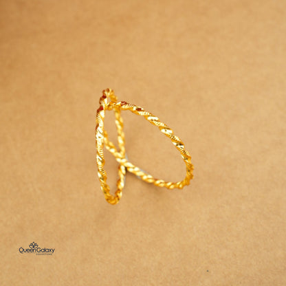 Gold Plated Baby Bangle