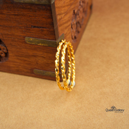 Gold Plated Baby Bangle