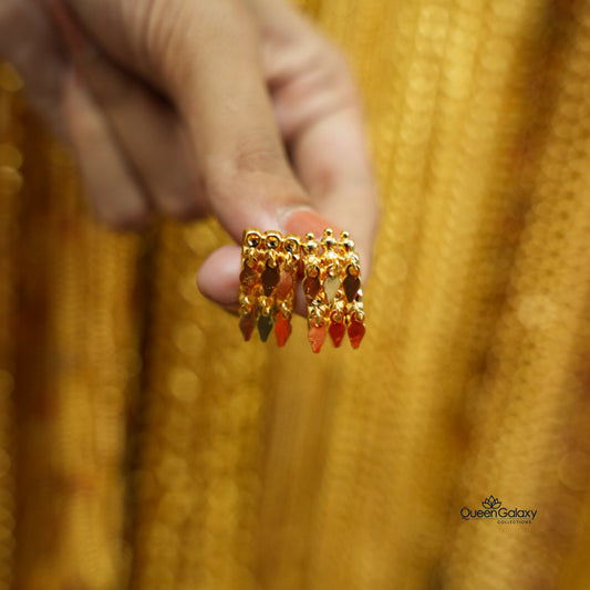 Gold Plated Elakathali Stud