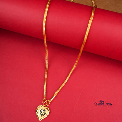 Gold plated Chain With Thali