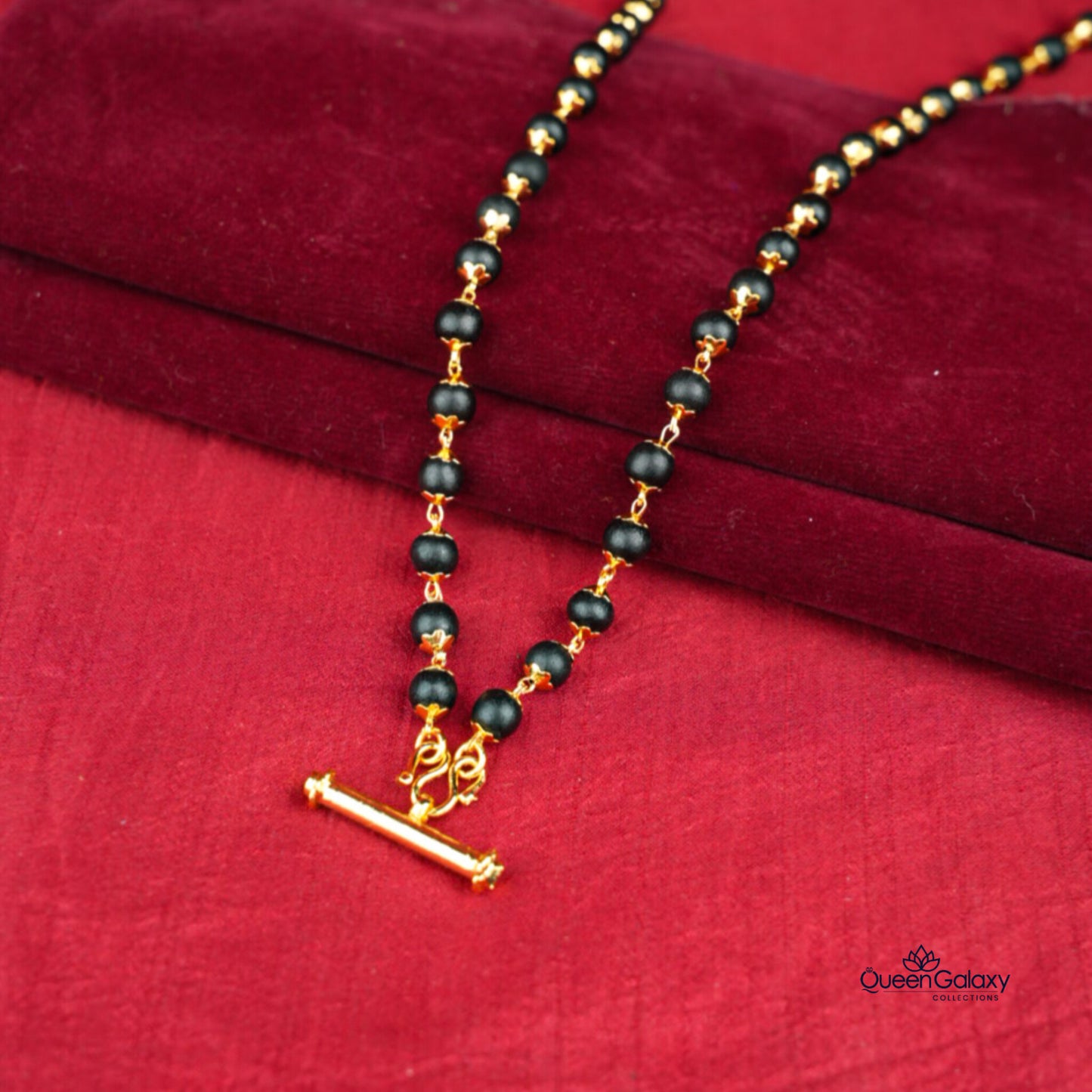 Gold Plated Karigali Chain With Eals